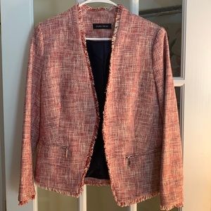 Pink Tweed Blazer
